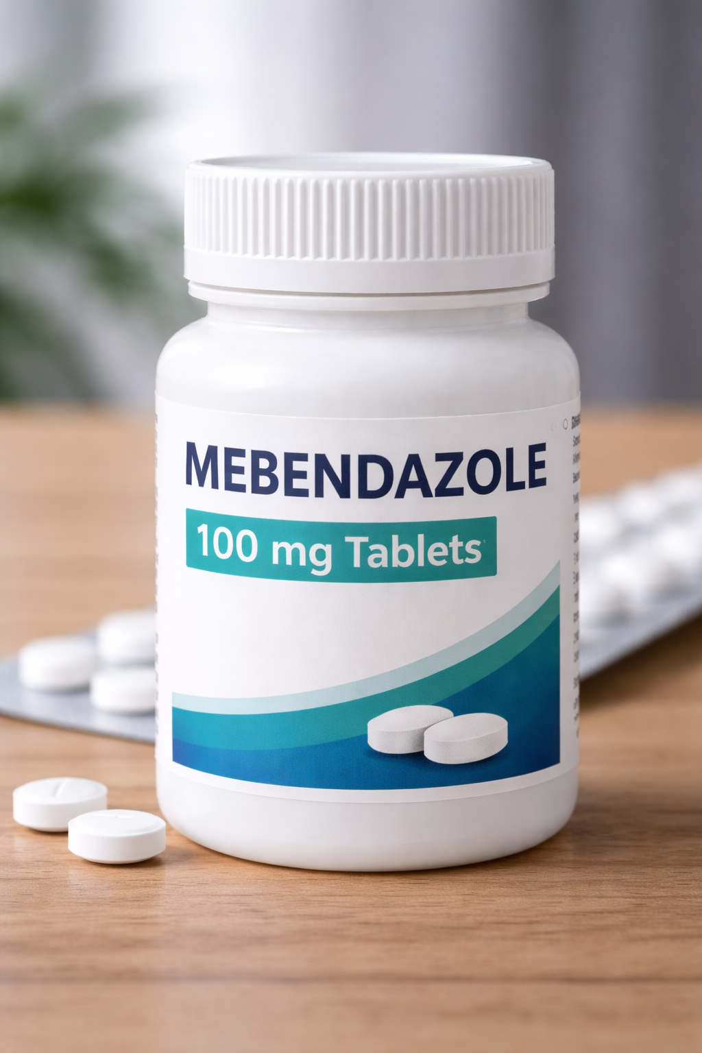 Mebendazole 100 mg tablets
