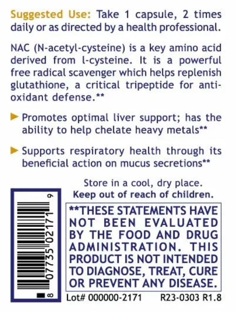 NAC (N-acetylcysteine)