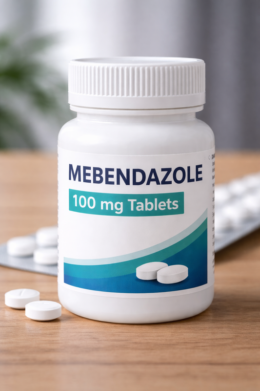 Mebendazole 100 mg tablets